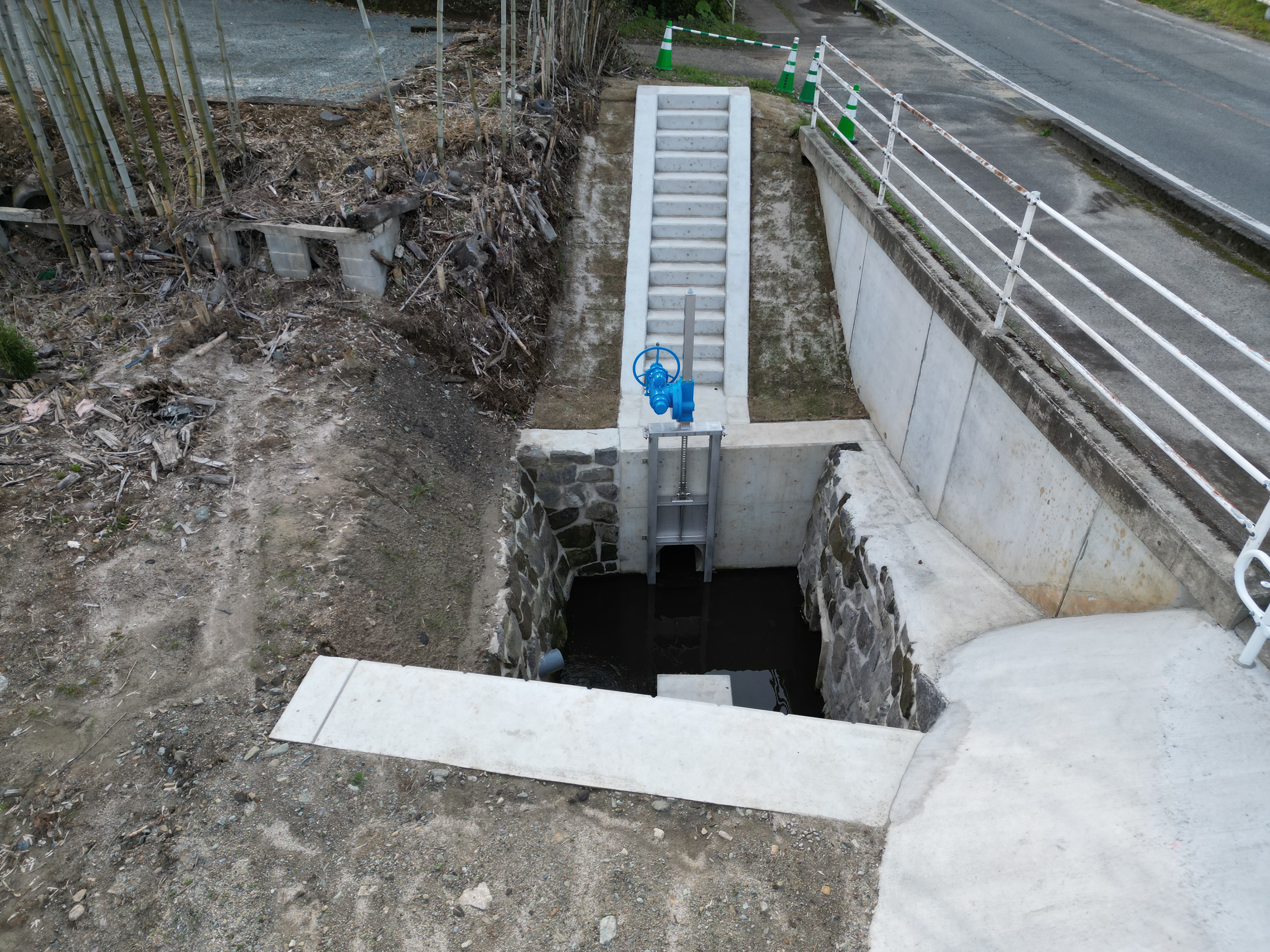 町道・藤田立石線（湯の浦ため池）排水施設整備工事